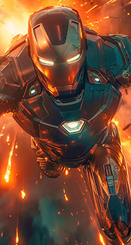 Ironman Arte coleccionable exclusivo