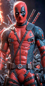 Deadpool Arte coleccionable exclusivo